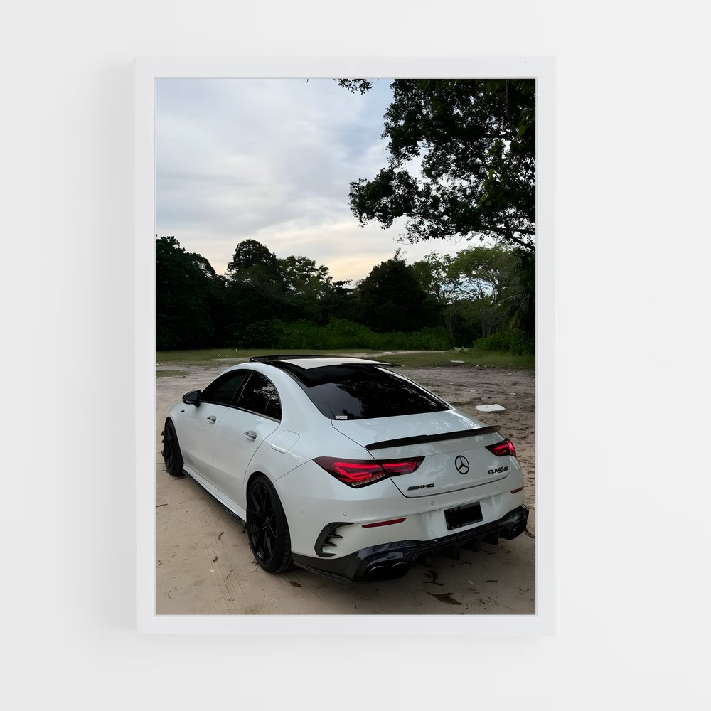 Poster Turbo Chic – affiche Mercedes (vue 3)